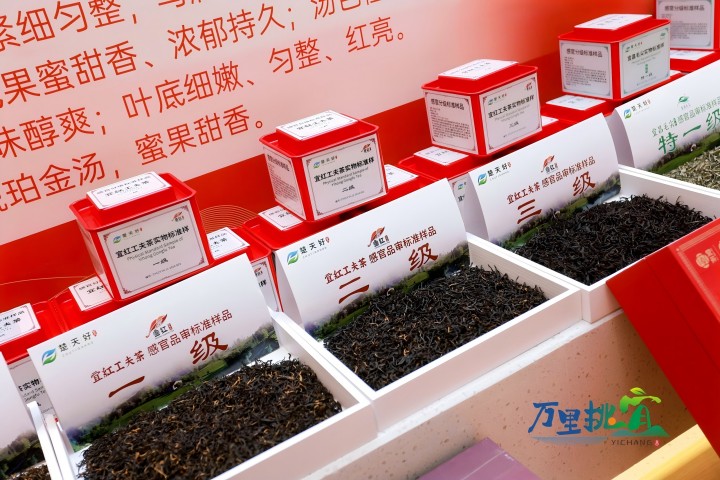 “宜红工夫茶”“利来毛尖”标准茶样发布